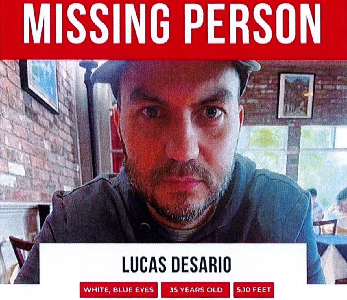 Lucas Desario Missing, East Hampton Town Resident Lucas Desario Reported Missing, Police Seek Public's Assistance